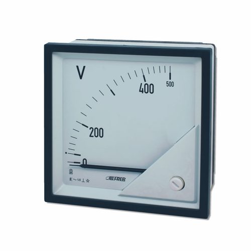 90° AC Voltmetre — Direkt & VT Girişli