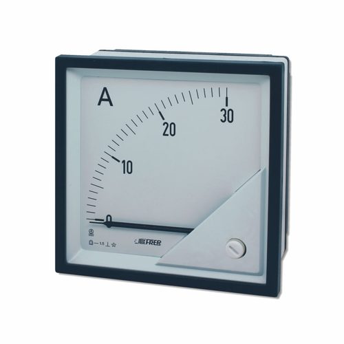 90° DC Ampermetre — Direkt & Şönt Girişli