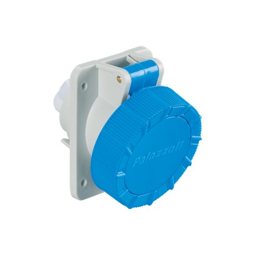 Pano Montajlı Priz 15° Derece Açılı — 50-60Hz, IP66/IP67
