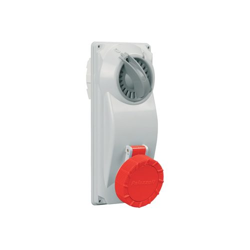 Anahtarlı Prizler — Mekanik Kilitli, Sıva Altı Montaj için, 50-60Hz, IP66/IP67